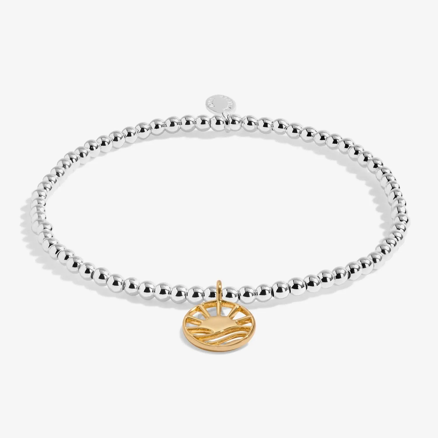 A Little Trust In the Magic of New Beginnings Silver & Gold Plated Bracelet 8154 Joma Jewellery