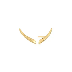 Ania Haie Gold Arrow Climber Stud Earrings E049-04G Ania Haie Jewellery