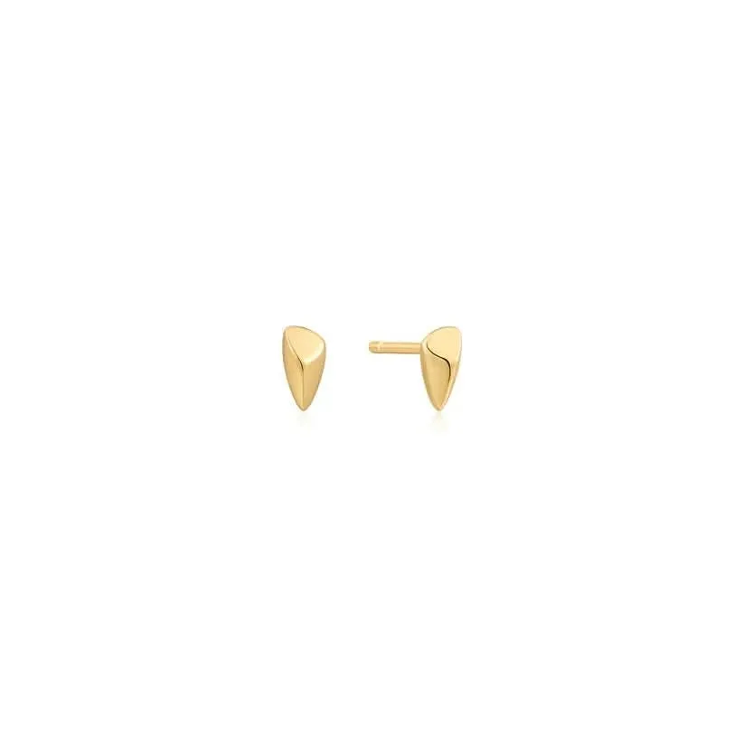 Ania Haie Gold Arrow Stud Earrings E049-03G Ania Haie Jewellery