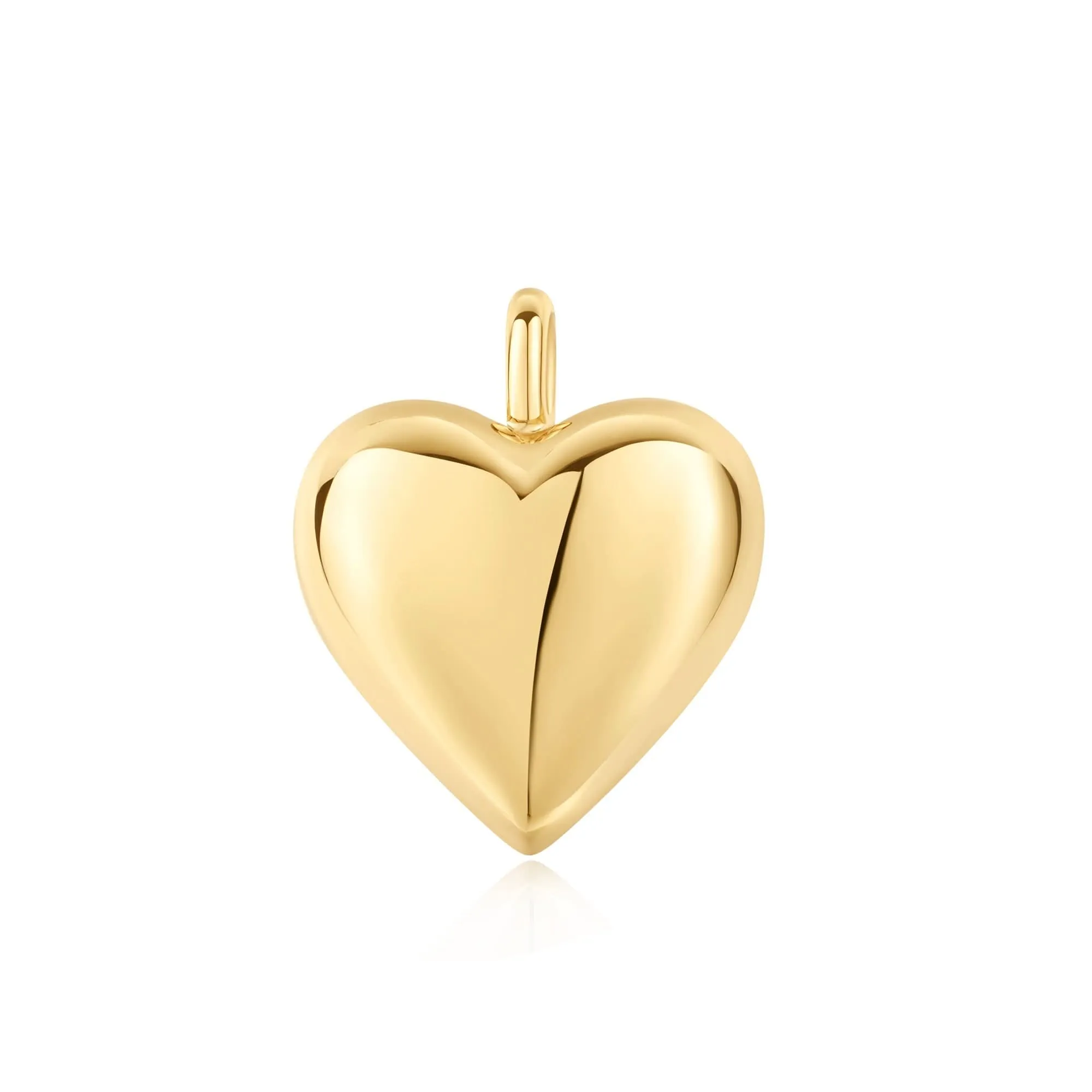 Ania Haie Gold Dome Heart Charm NC060-08G Ania Haie Jewellery