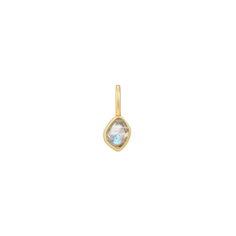 Ania Haie Gold Labradorite Charm NC048-11G Ania Haie Jewellery