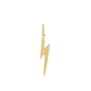 Ania Haie Gold Lightning Charm NC048-32G Ania Haie Jewellery