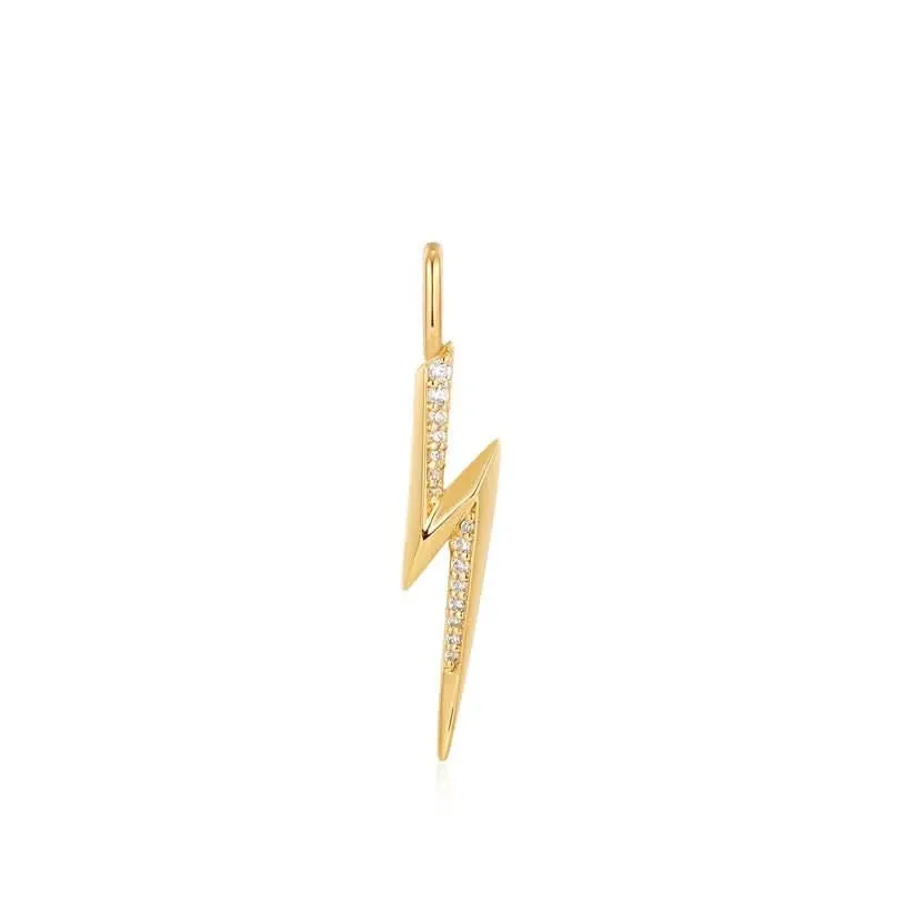 Ania Haie Gold Lightning Charm NC048-32G Ania Haie Jewellery