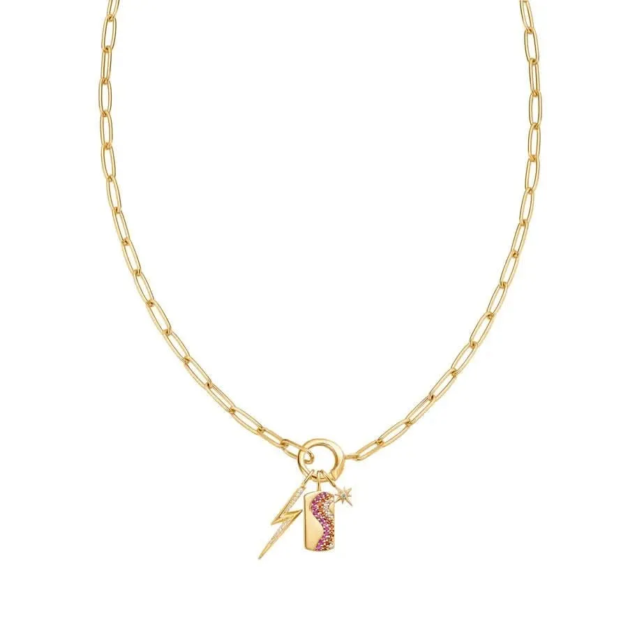 Ania Haie Gold Lightning Charm NC048-32G Ania Haie Jewellery