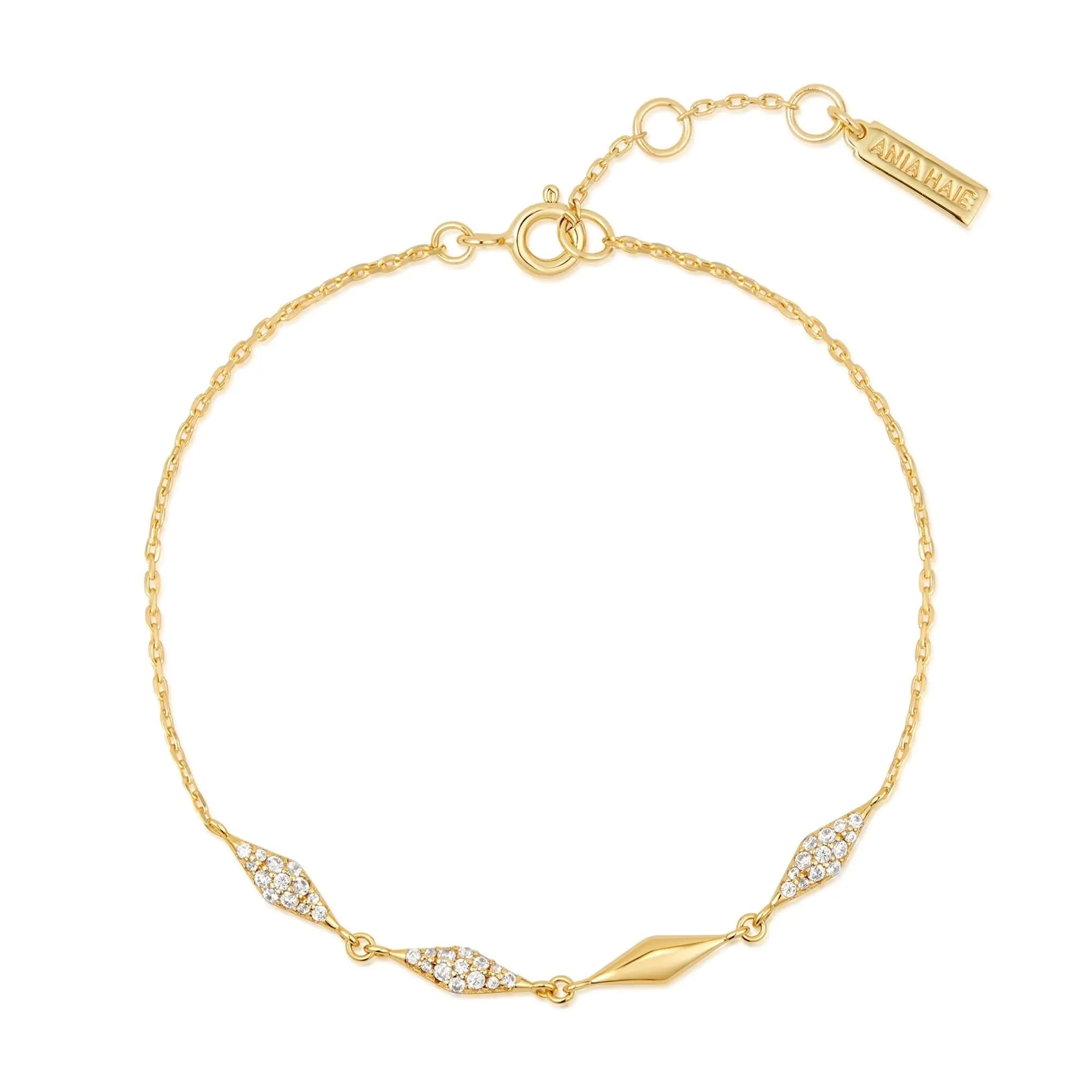 Ania Haie Gold Multi Sparkle Bracelet B061-04G Ania Haie Jewellery