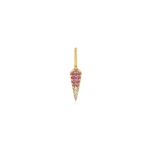 Ania Haie Gold Ombré Pink Charm NC048-29G Ania Haie Jewellery