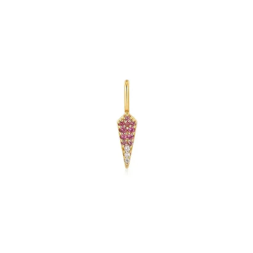Ania Haie Gold Ombré Pink Charm NC048-29G Ania Haie Jewellery