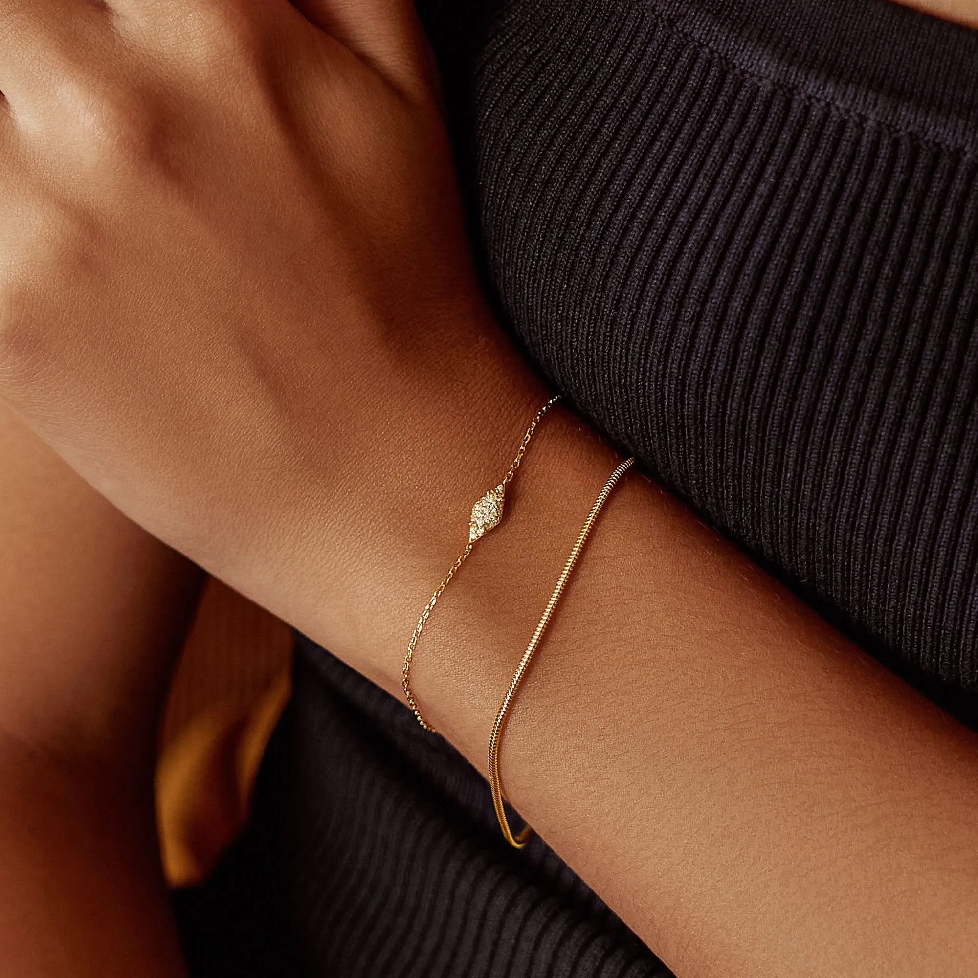Ania Haie Gold Pave Sparkle Bracelet B061-01G Ania Haie Jewellery