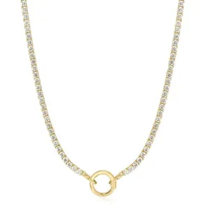 Ania Haie Gold Sparkle Chain Charm Connector Necklace N052-06G Ania Haie Jewellery