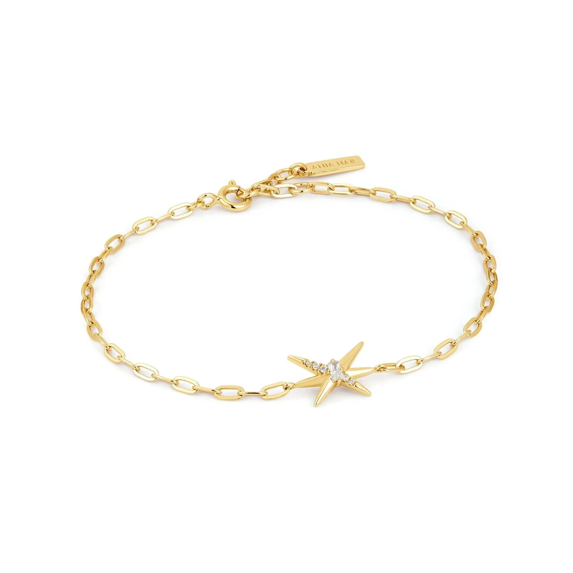 Ania Haie Gold Spike Chain Bracelet B053-01G Ania Haie Jewellery