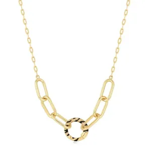 Ania Haie Gold Tiger Chain Charm Connector Necklace N052-03G Ania Haie Jewellery