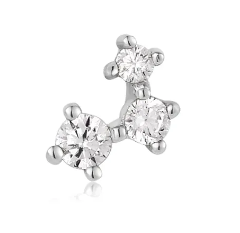 Ania Haie Jewellery Ear Edit Capsule - Sparkle Galaxy Barbell Single Earrings - 2 colours