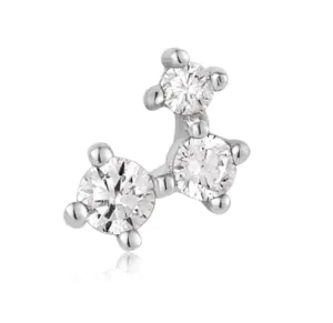 Ania Haie Jewellery Ear Edit Capsule - Sparkle Galaxy Barbell Single Earrings - 2 colours