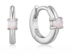 Ania Haie Jewellery Ear Edit - Kyoto Opal Cabochon Huge Hoop Earrings