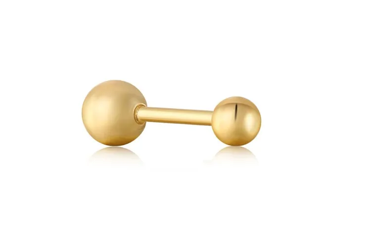 Ania Haie Jewellery Ear Edit - Mini Sphere Barbell Single Stud