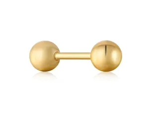 Ania Haie Jewellery Ear Edit - Sphere Barbell Single Stud - 2 colours