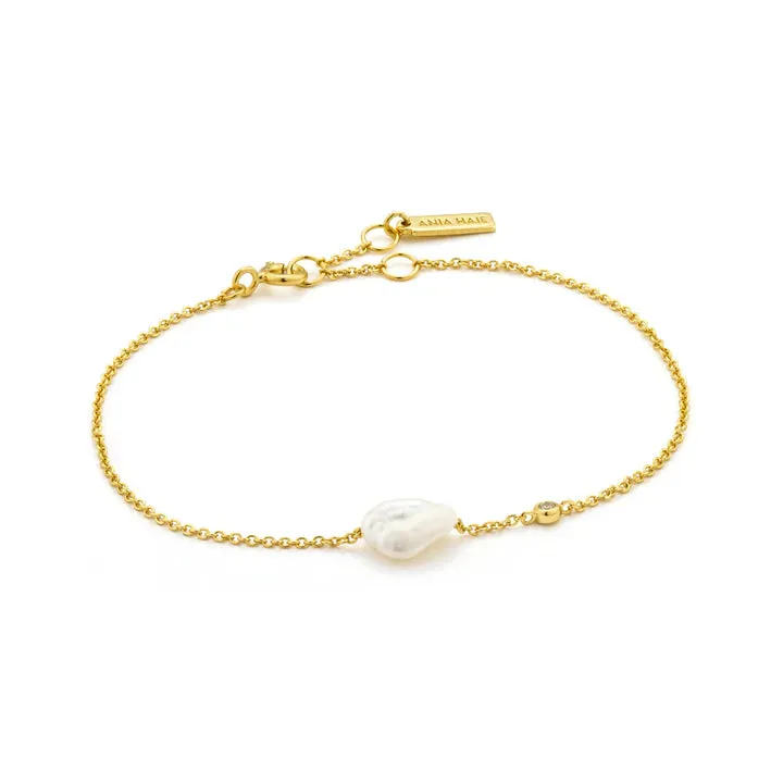 Ania Haie Jewellery Pearl of Wisdom - A Pearl Bracelet - 2 colours available