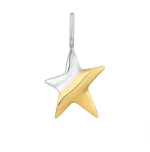 Ania Haie Jewellery Pop Charm - Two Tone Star Charm