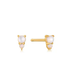 Ania Haie Jewellery Rising Star - MOP/OPAL Studs