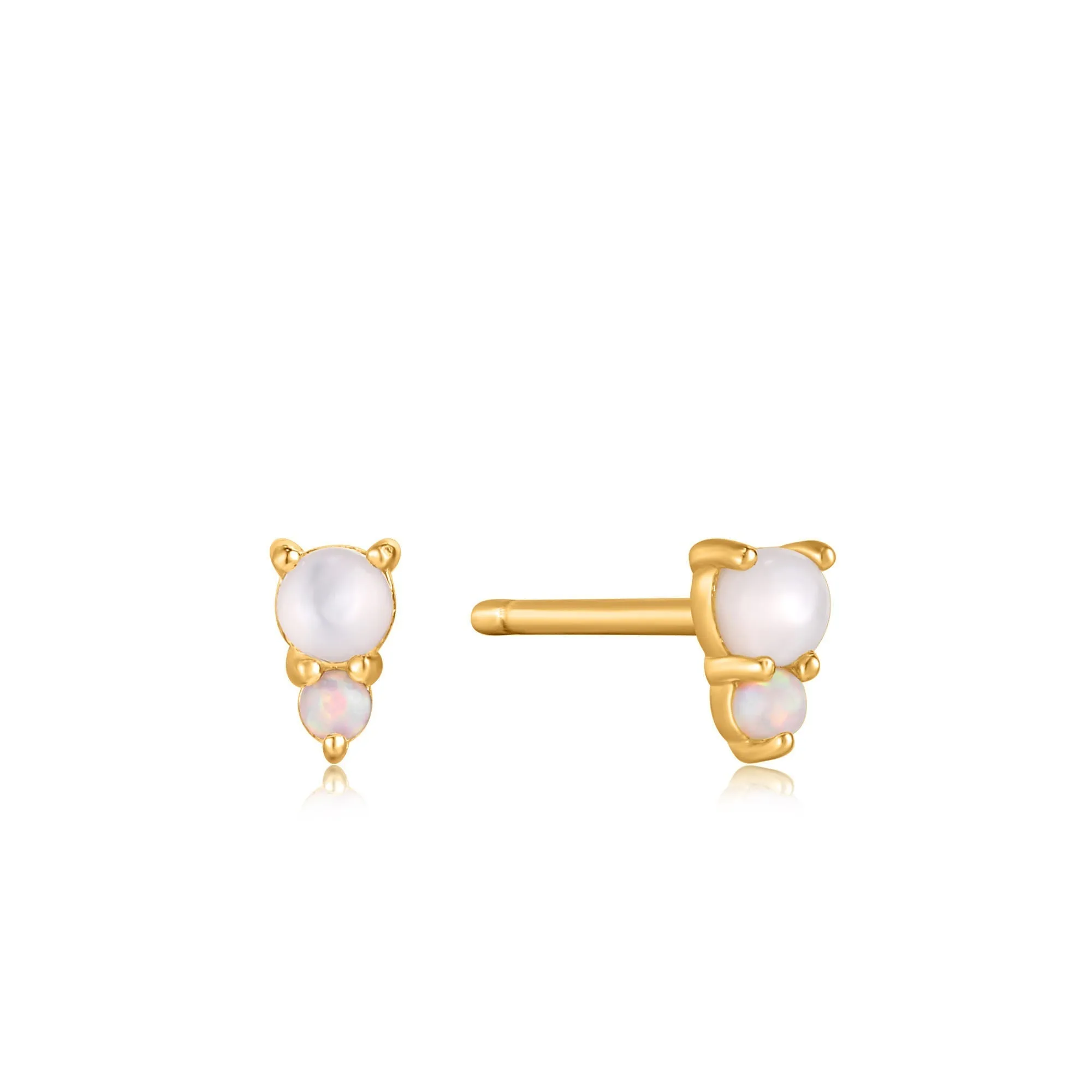 Ania Haie Jewellery Rising Star - MOP/OPAL Studs