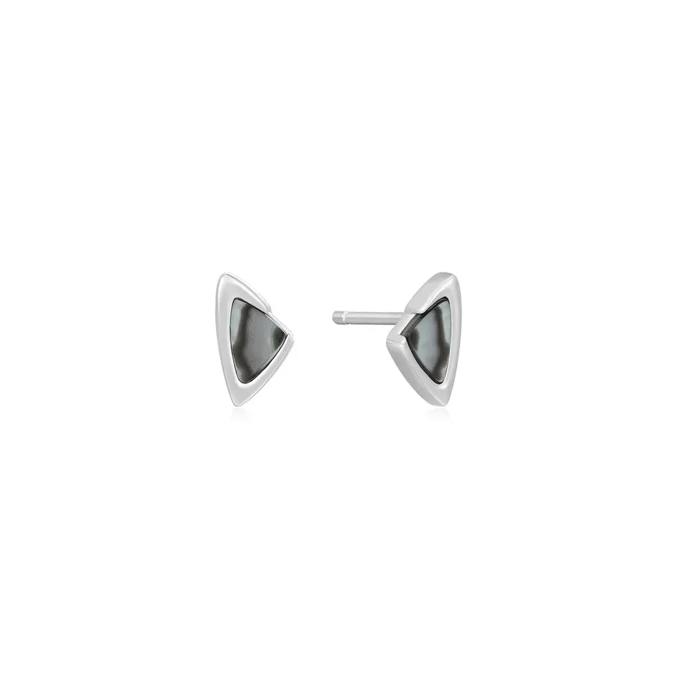 Ania Haie Jewellery Tough Love - Arrow Abalone Stud Earring - 2 colours available