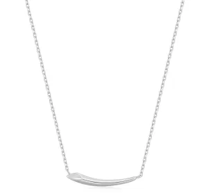 Ania Haie Jewellery Tough Love - Silver Arrow Bar Necklace