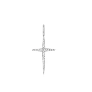 Ania Haie Silver Cross Charm NC048-31H Ania Haie Jewellery