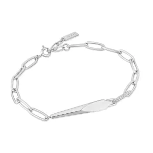 Ania Haie Silver Geometric Chunky Chain Bracelet B053-03H Ania Haie Jewellery