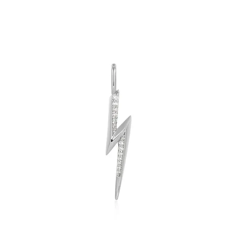 Ania Haie Silver Lightning Charm NC048-32H Ania Haie Jewellery