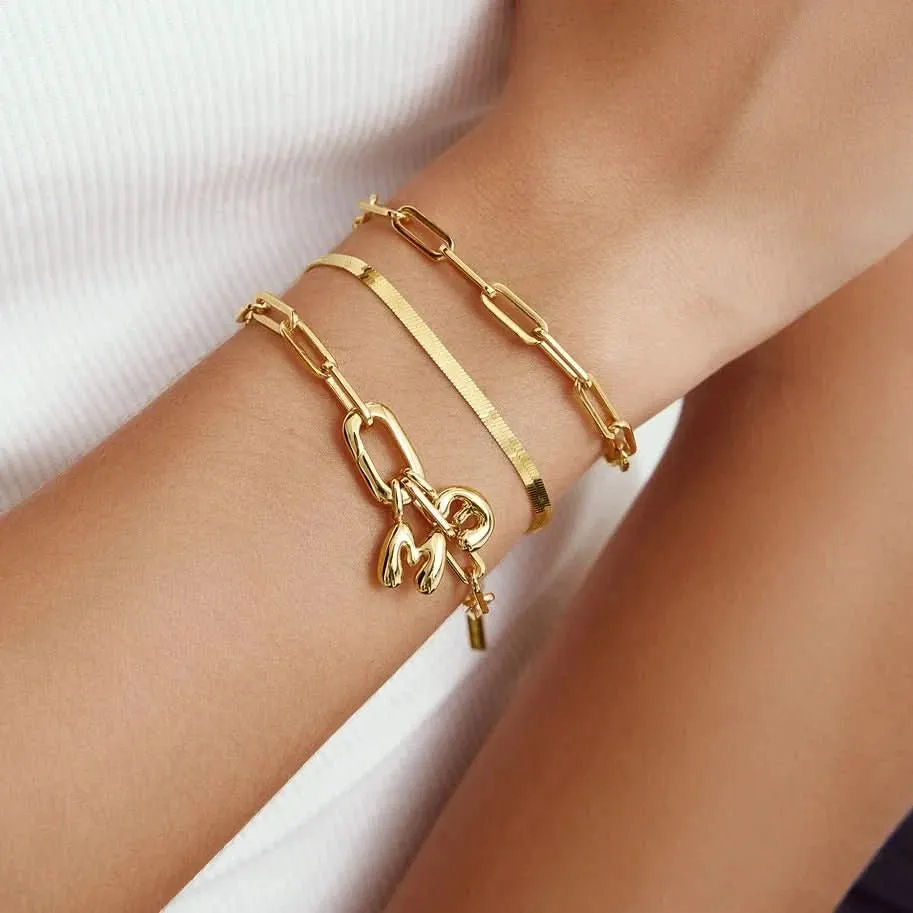 Ania Haie Silver Linked Chunky Bracelet B060-02H Ania Haie Jewellery