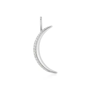 Ania Haie Silver Moon Pavé Charm NC060-03H Ania Haie Jewellery
