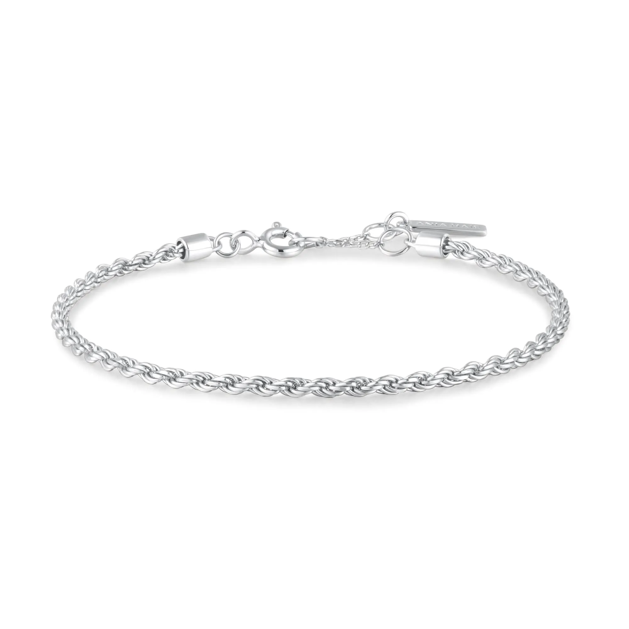 Ania Haie Silver Rope Twist Bracelet B058-04H Ania Haie Jewellery