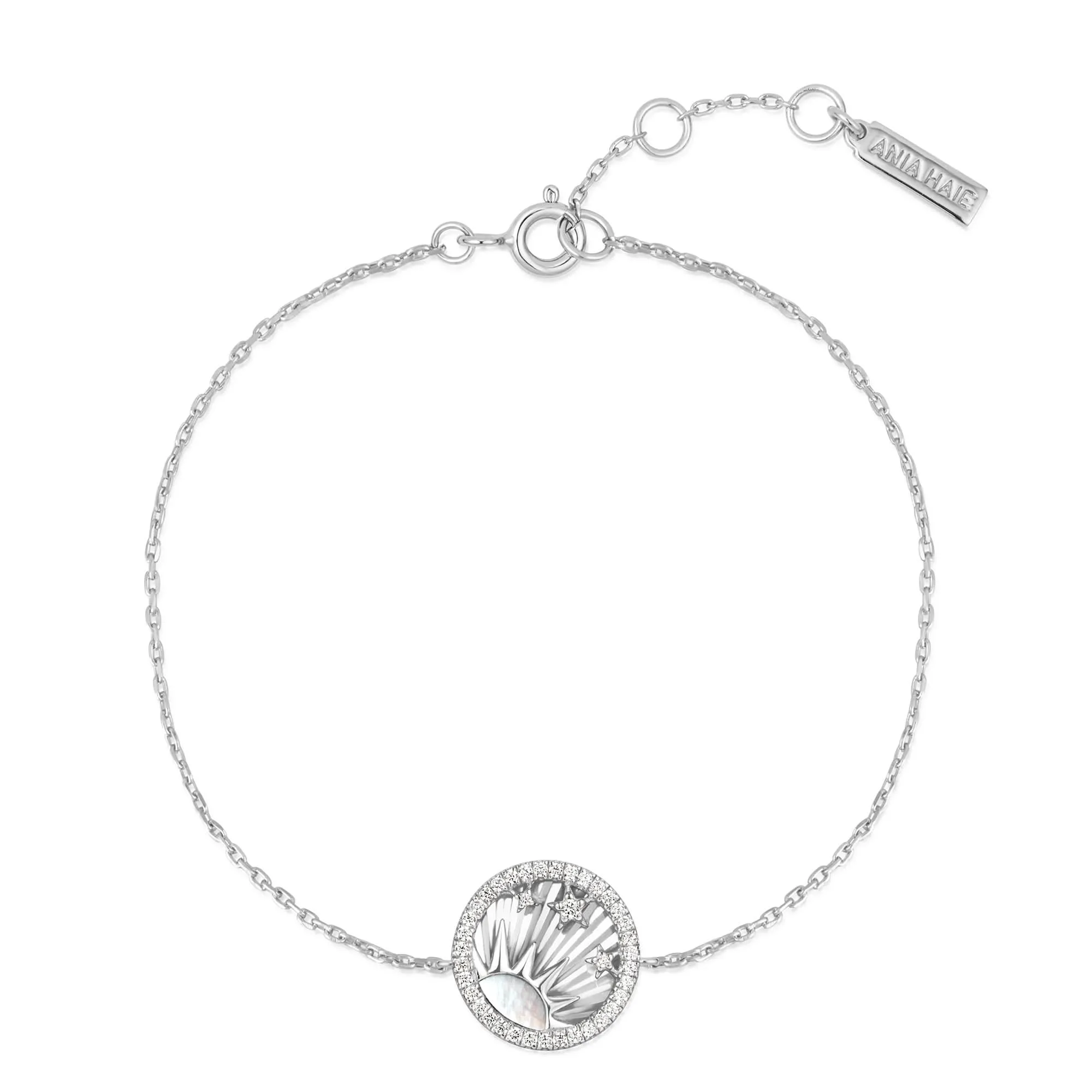 Ania Haie Silver Shiny Sun Stars Bracelet B059-04H Ania Haie Jewellery