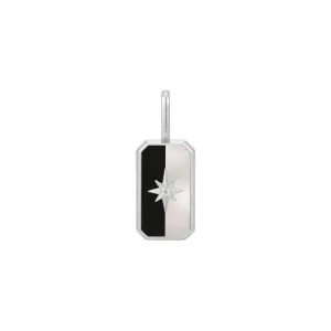 Ania Haie Silver Star Tag Charm NC048-19H Ania Haie Jewellery