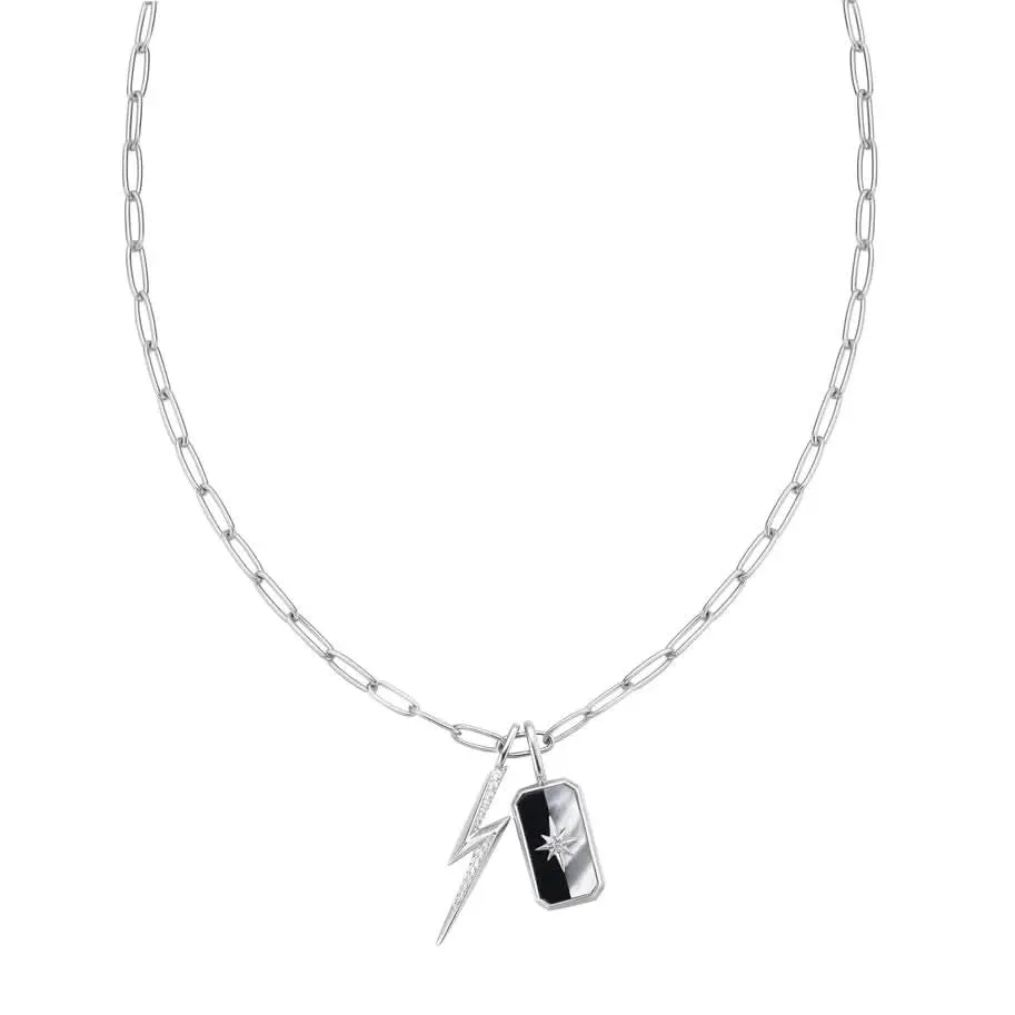 Ania Haie Silver Star Tag Charm NC048-19H Ania Haie Jewellery