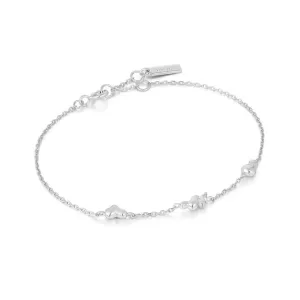 Ania Haie Silver Twisted Wave Chain Bracelet B050-01H Ania Haie Jewellery
