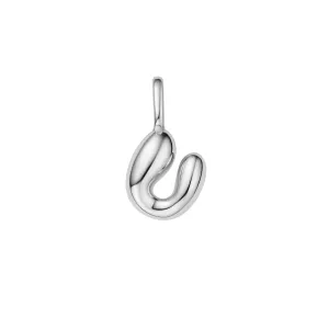 Ania Haie Silver U Letter Charm NC060-36H Ania Haie Jewellery