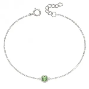 August Birthstone Bracelet with Swarovski Crystal B5291 Beginnings Jewellery