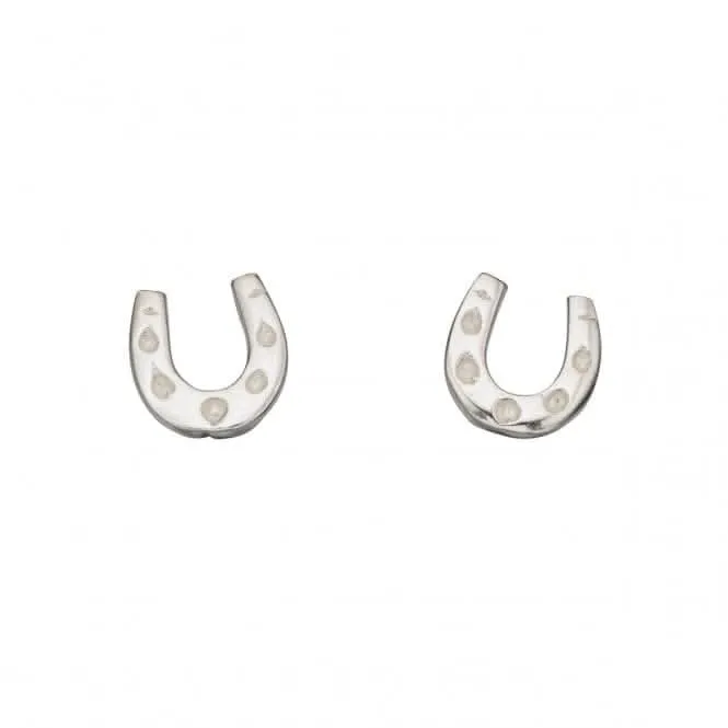 Beginnings Sterling Silver A951 Small Horseshoe Stud Earrings Beginnings Jewellery