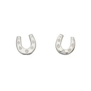 Beginnings Sterling Silver A951 Small Horseshoe Stud Earrings Beginnings Jewellery