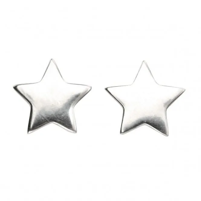 Beginnings Sterling Silver A963 Star Stud Earrings Beginnings Jewellery