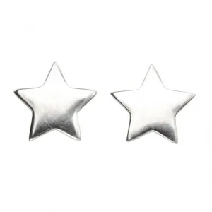 Beginnings Sterling Silver A963 Star Stud Earrings Beginnings Jewellery