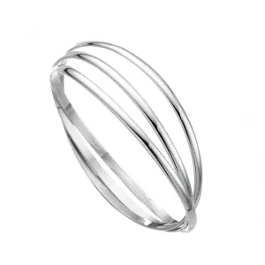 Beginnings Sterling Silver B189 Russian Wedding Bangle Beginnings Jewellery
