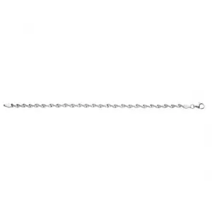 Beginnings Sterling Silver B3022 Twisted 19cm Bracelet Beginnings Jewellery