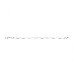 Beginnings Sterling Silver B4029 Twist 19cm Bracelet Beginnings Jewellery