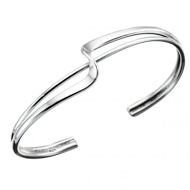 Beginnings Sterling Silver B431 Squiggle Bangle Beginnings Jewellery