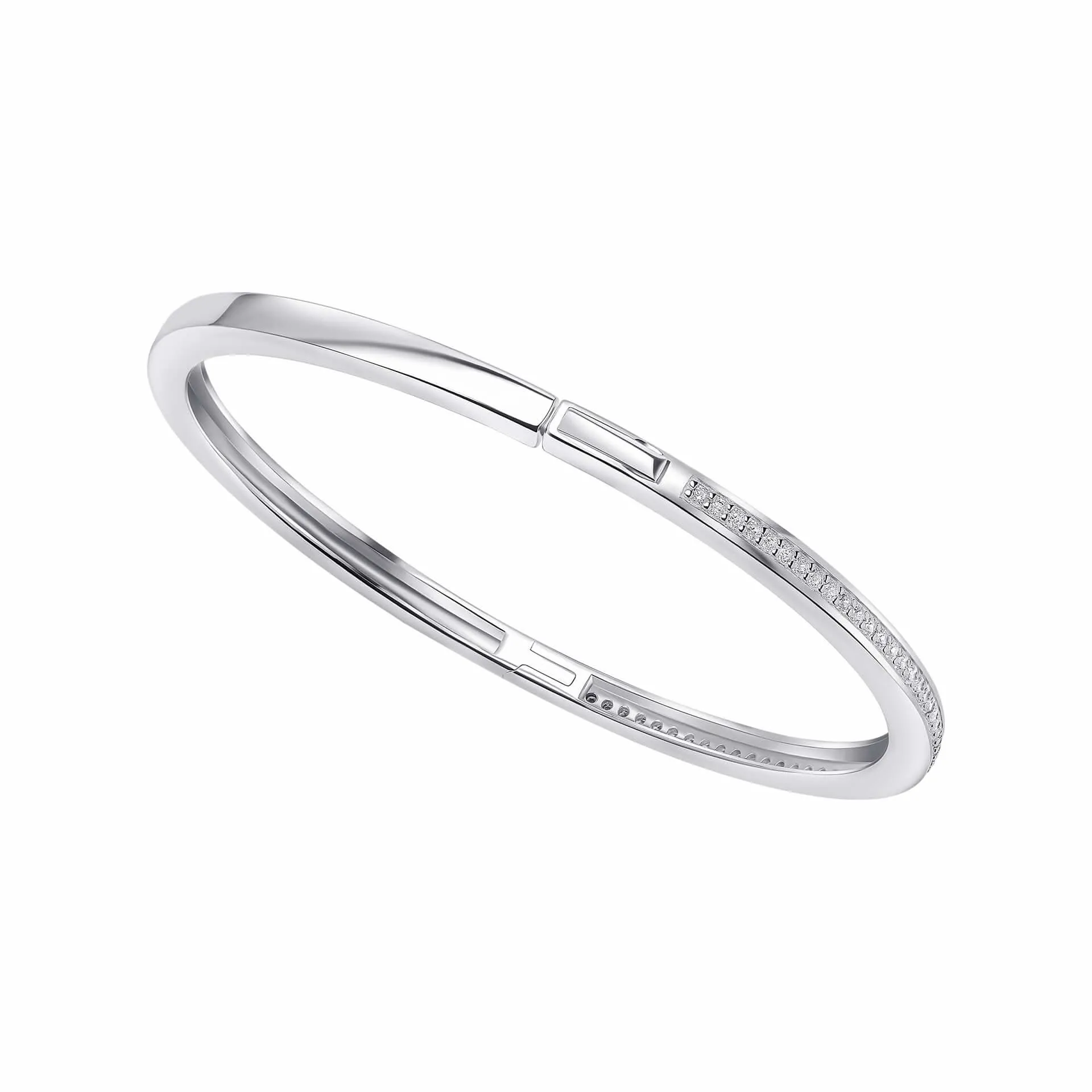Beginnings Sterling Silver Cubic Zirconia White Bracelet B5522C Beginnings Jewellery