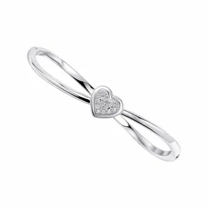 Beginnings Sterling Silver Cubic Zirconia White Bracelet B5523C Beginnings Jewellery
