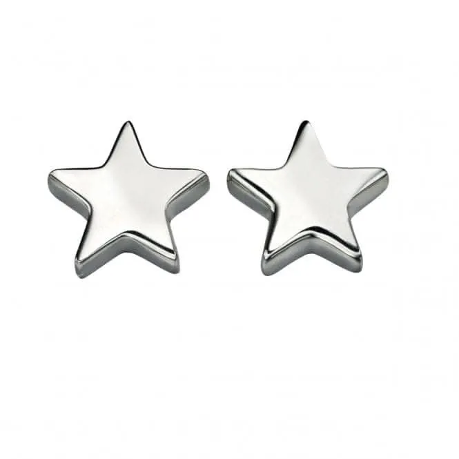 Beginnings Sterling Silver E4620 Star Stud Earrings Beginnings Jewellery