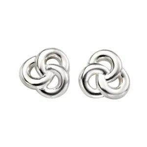 Beginnings Sterling Silver E5396 Celtic Knot Stud Earrings Beginnings Jewellery